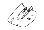 Windshield Multifunction Sensor Mount Bracket Cover - GM (84376149)
