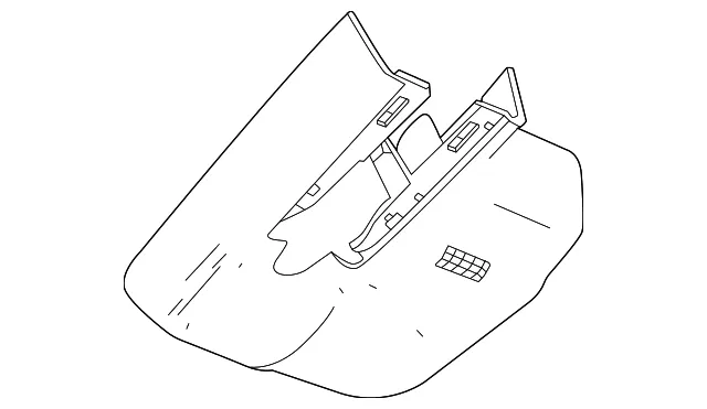 Windshield Multifunction Sensor Mount Bracket Cover - GM (84376150)