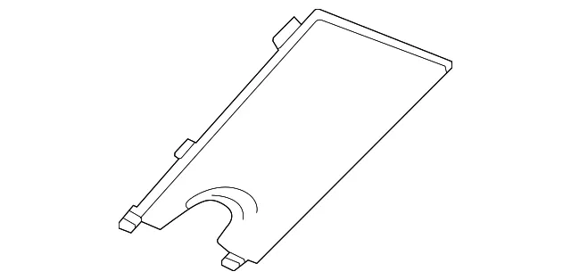 Windshield Multifunction Sensor Mount Bracket Cover Insert - GM (84376151)