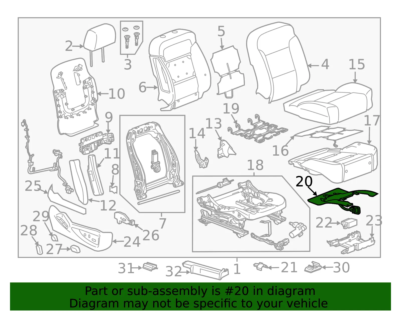 Occupant Sensor - GM (84381561)