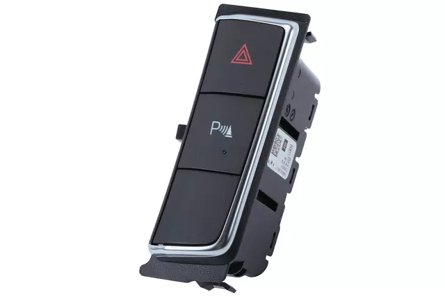 Jet Black Hazard Warning Switch - GM (84401786)