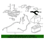 Battery Hold Down Strap - GM (84402033)