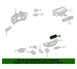 Hazard Warning Switch - ACDelco (84407789)