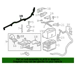 Positive Battery Cable - GM (84410835)