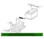 Battery Hold Down - GM (84419749)