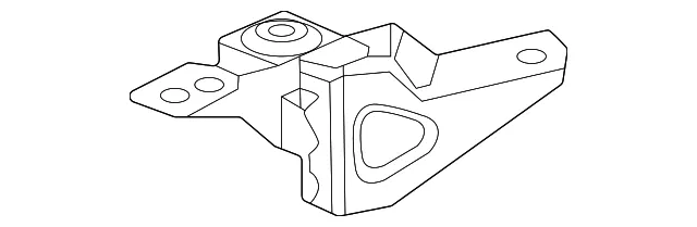 Driver Side Headlamp Bracket - GM (84431339)