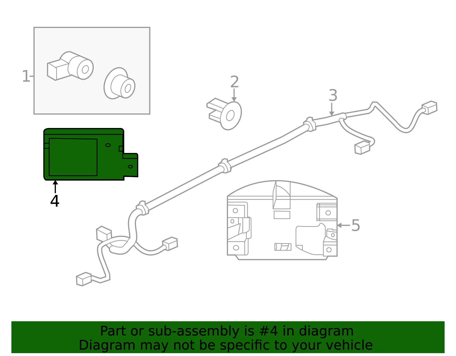 Object Sensor Module - GM (84434829)