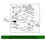 Lamp Switch - GM (84435083)