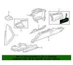 Switch Bezel - GM (84460116)