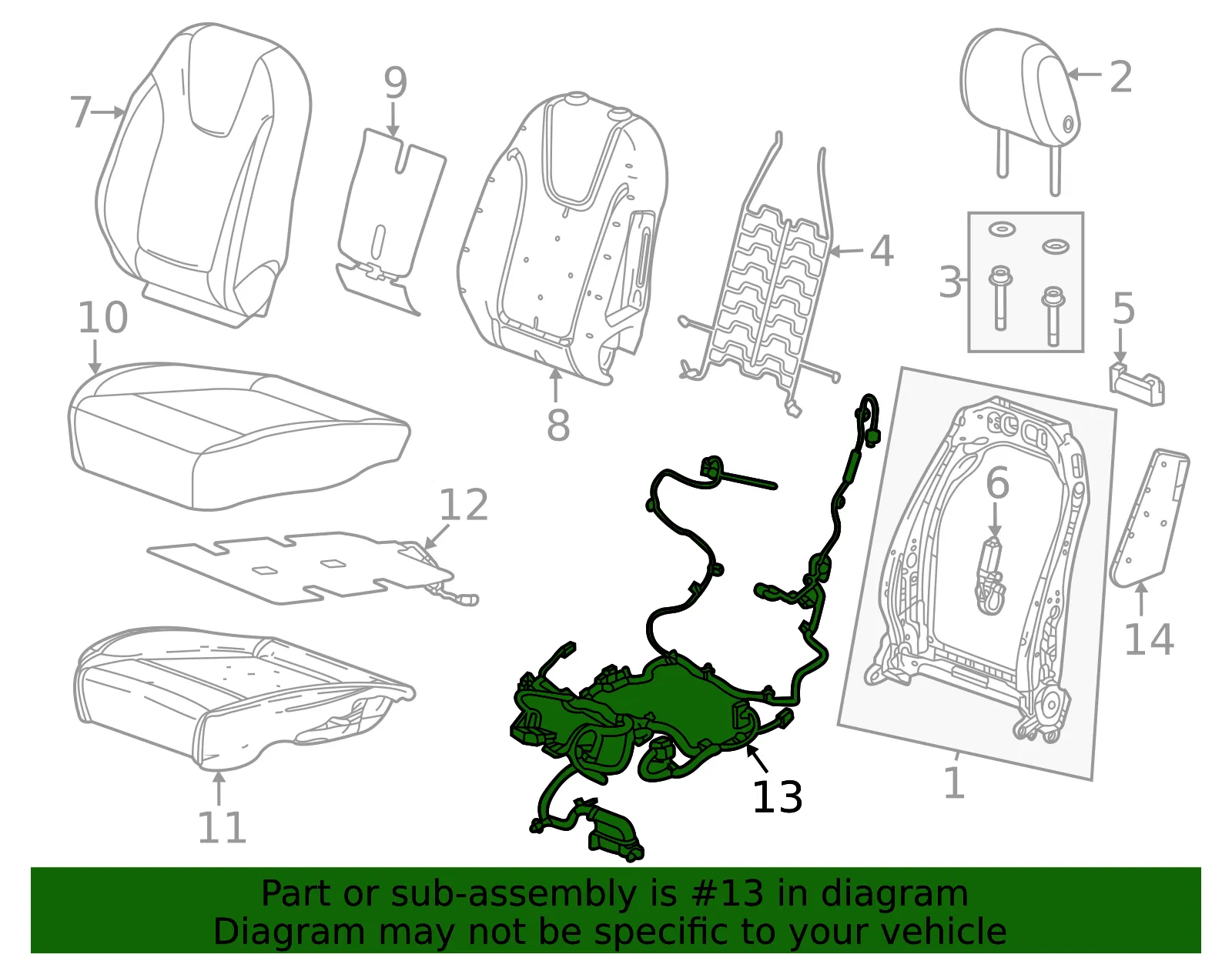 Harness - GM (84497162)