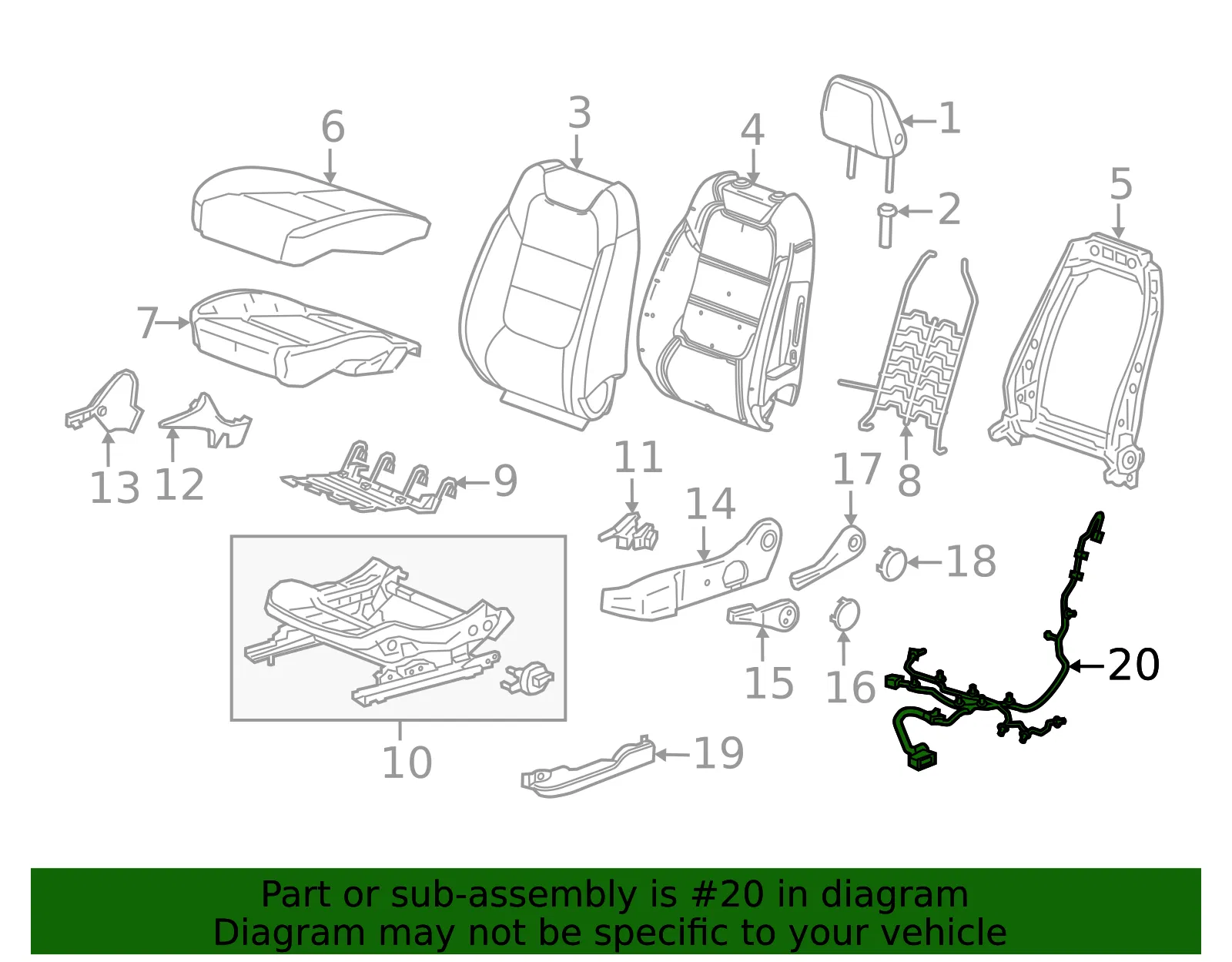 Harness - GM (84497165)