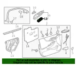 Window Switch - GM (84512855)