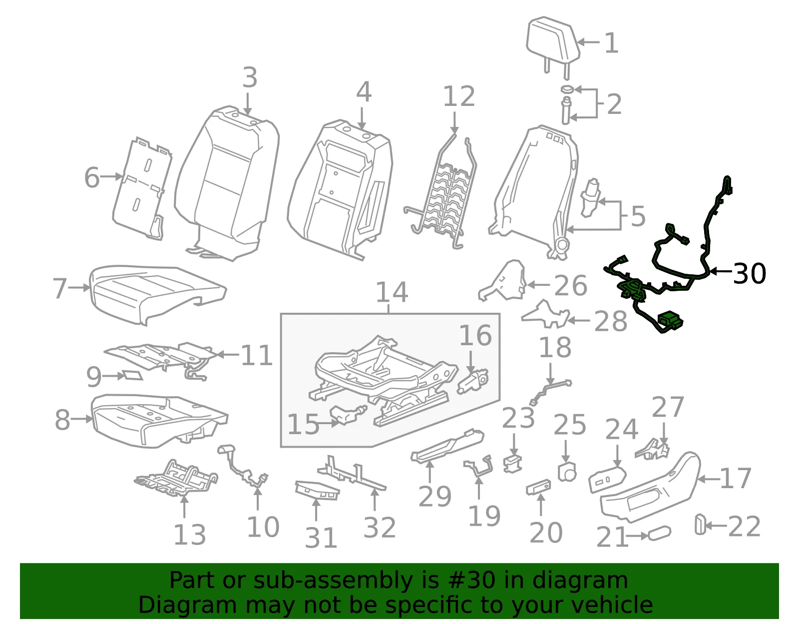 Harness - GM (84513013)