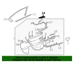 Switch Panel Cap - GM (84532389)