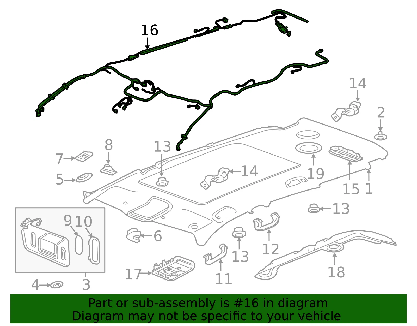 F Harness - GM (84533708)