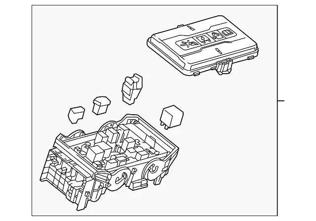 Engine Wiring Harness Junction Block - GM (84533821)