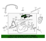 Switch Bezel - GM (84536676)