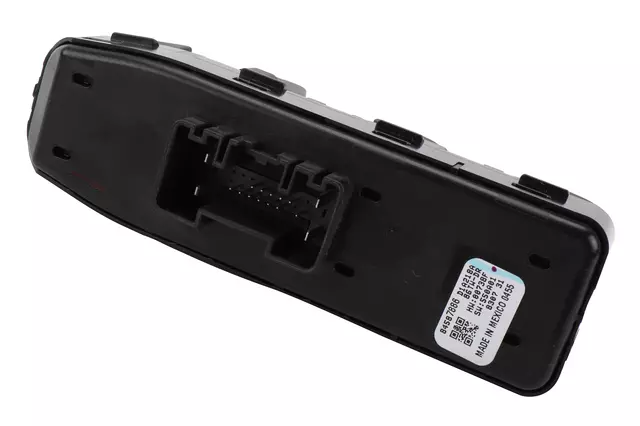 Black Front Driver Side Door Window Switch - GM (84587886)