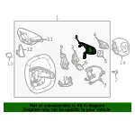 Switch Bezel - GM (84612650)