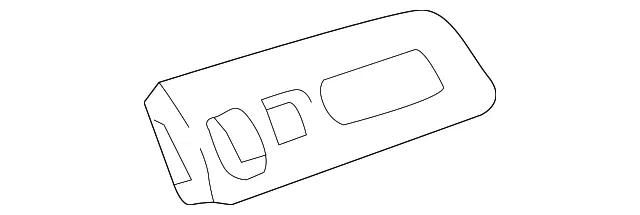 Switch Bezel - GM (84613001)