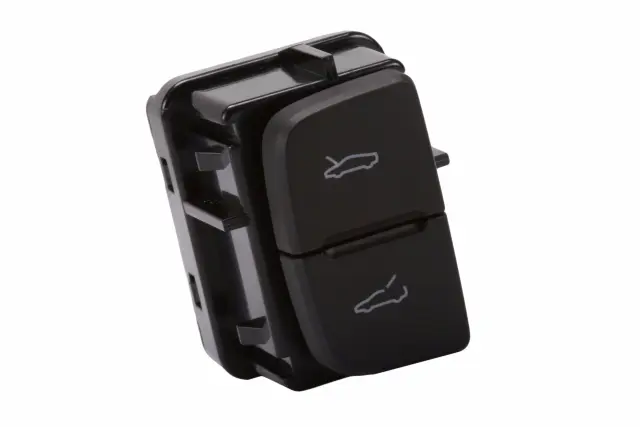 Black Driver Side Rear Compartment Lid Release Switch - GM (84619122)
