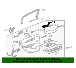 Switch Bezel - GM (84647529)