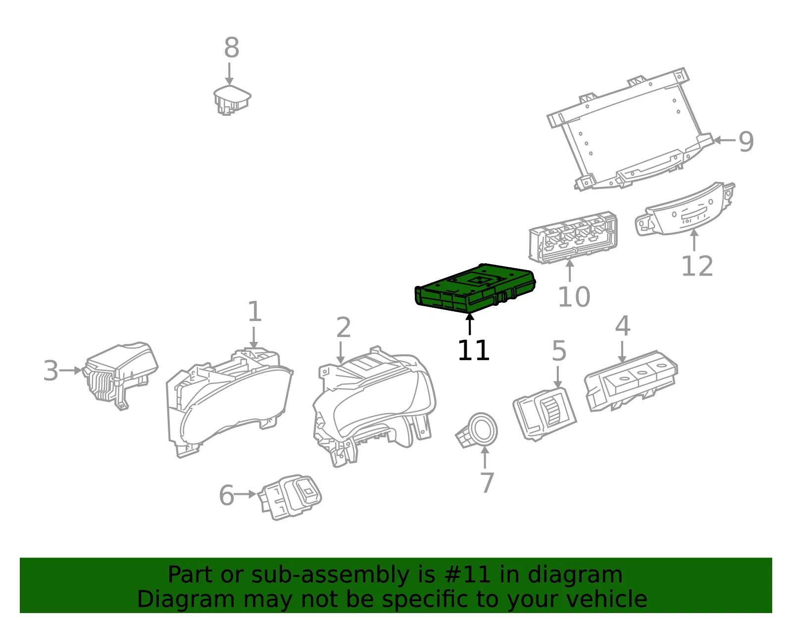 Audio/Video Interface Module - GM (84652618)
