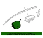 Driver Inflator Module - GM (84654891)
