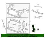 Headlamp Bracket - GM (84689054)