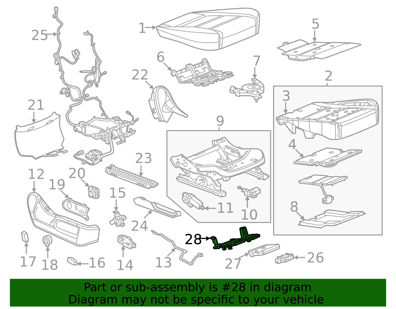 Module Bracket - GM (84693703)