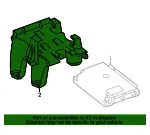 Active Safety Control Module Bracket - GM (84760971)