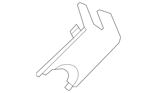 Black Windshield Multifunction Sensor Mount Bracket Cover Insert - GM (84777104)