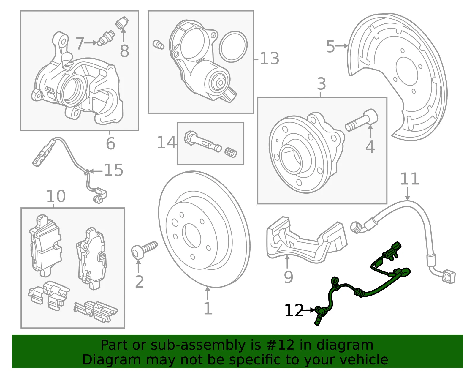 ABS Sensor - GM (84778443)