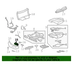 Switch Bezel - GM (84795448)