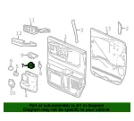Front Driver Side Door Window Control Switch - GM (84806723)