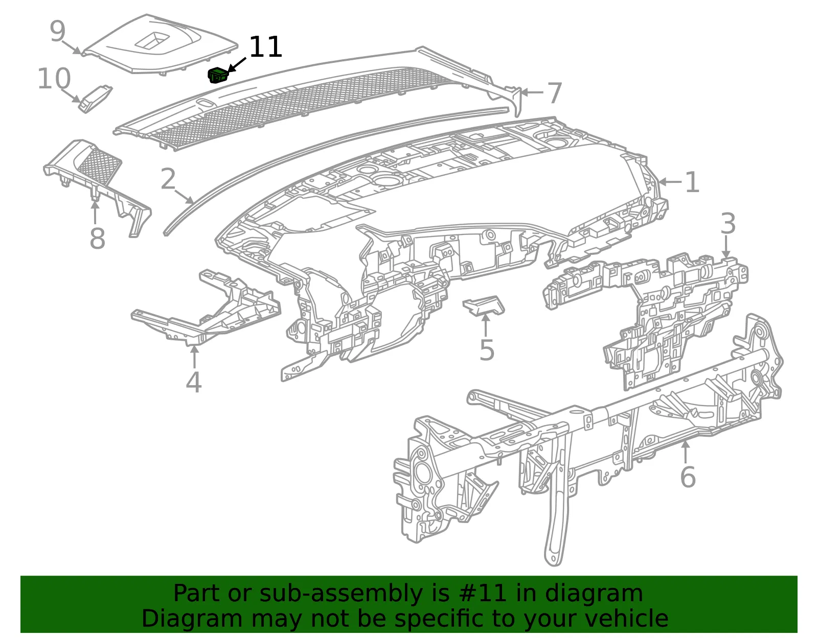 Sun Load Sensor - GM (84847757)