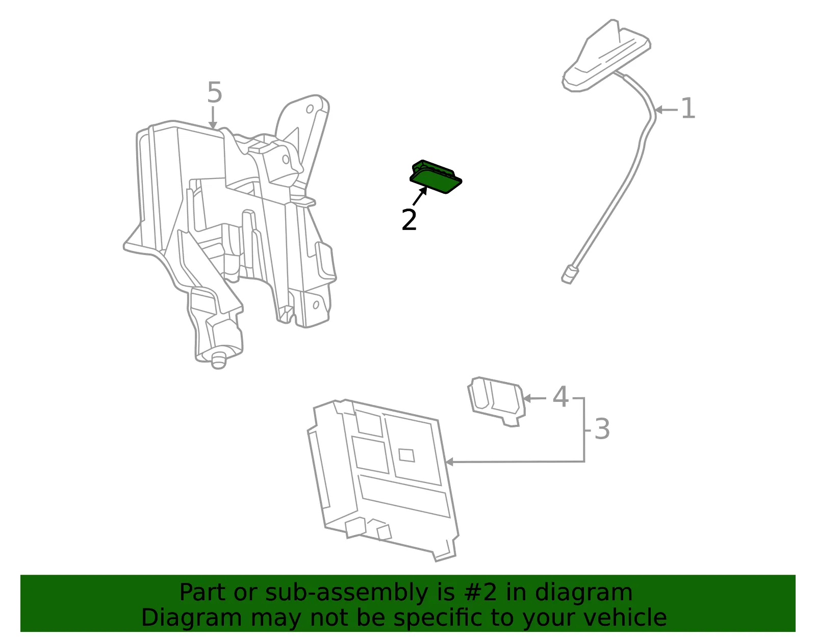 Gideon Communication Interface Module Microphone - GM (84867931)