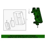 Control Module Bracket - GM (84876199)