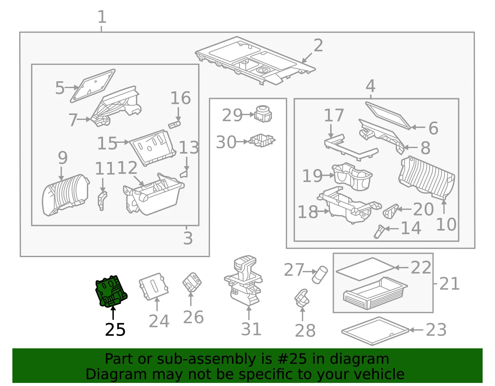 Module Mount Bracket - GM (84876201)