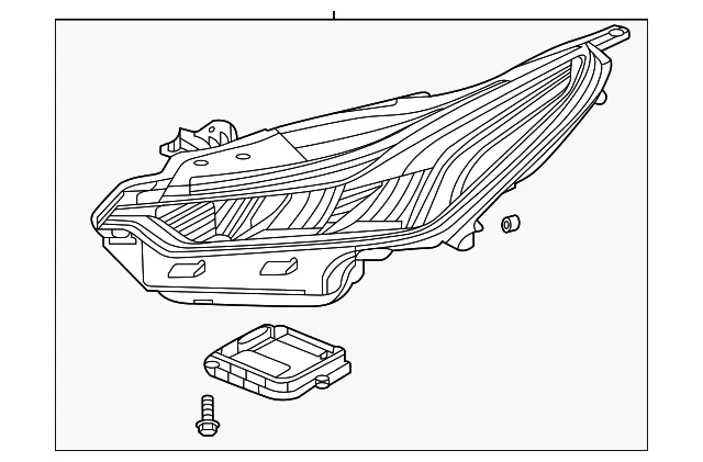 Driver Side Headlamp - GM (84894827)