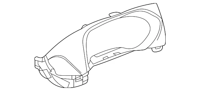 Cluster Bezel - GM (84905749)