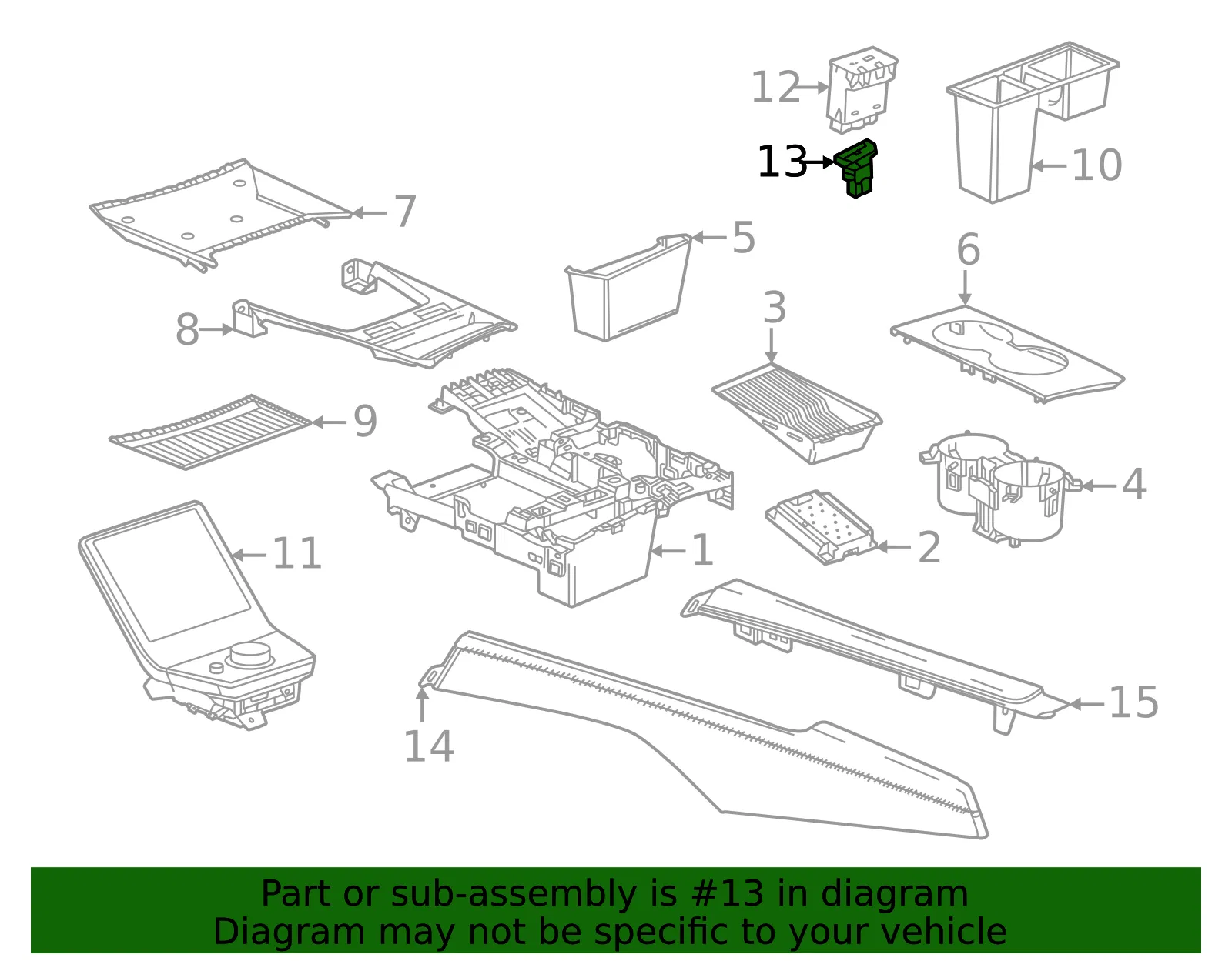 Hazard Switch - GM (84908991)