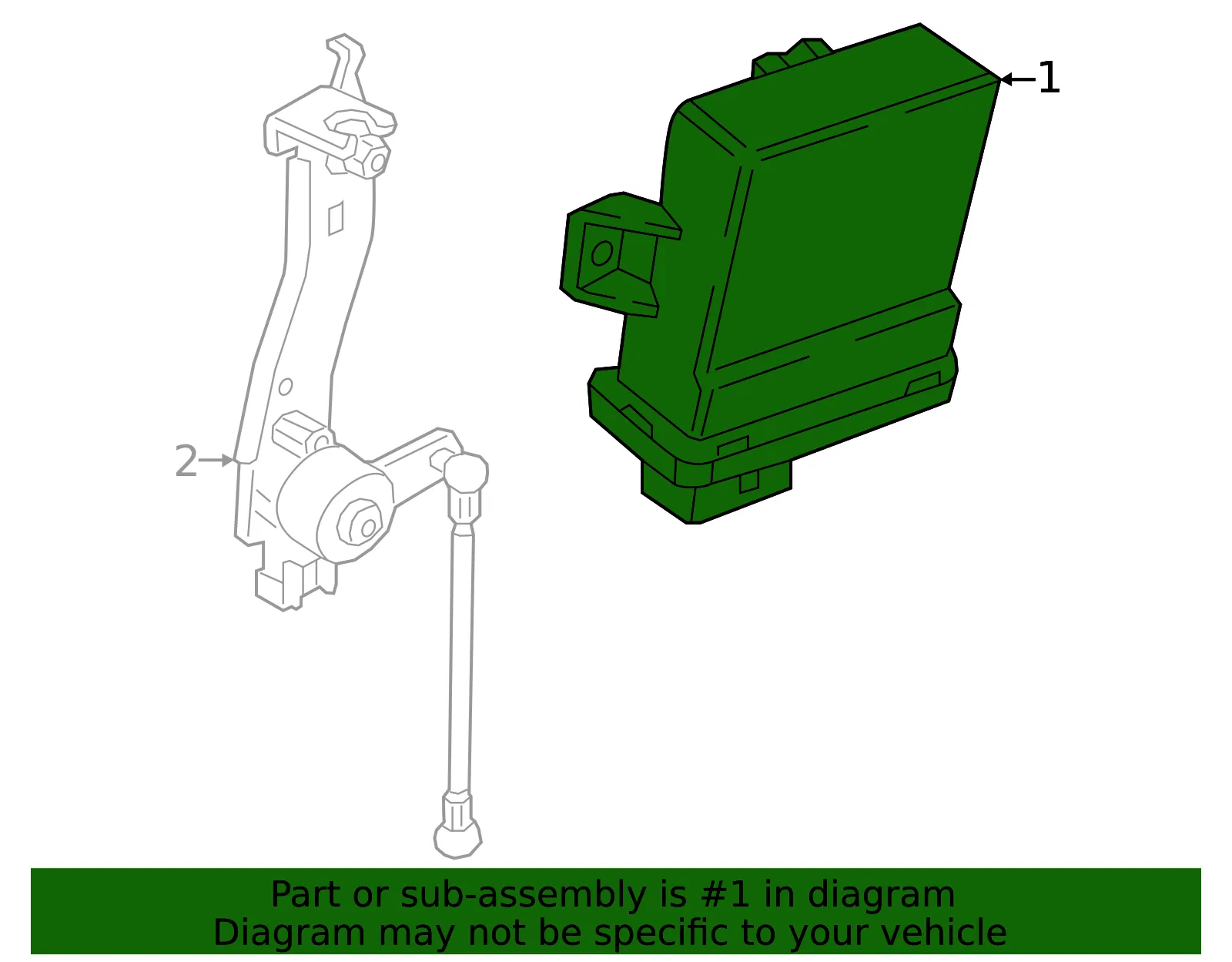 Headlamp Control Module - GM (84922663)