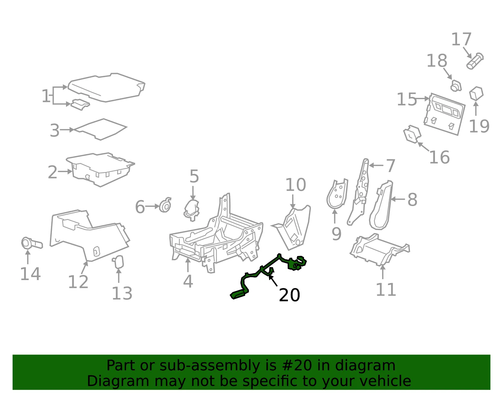 Harness - GM (84950211)