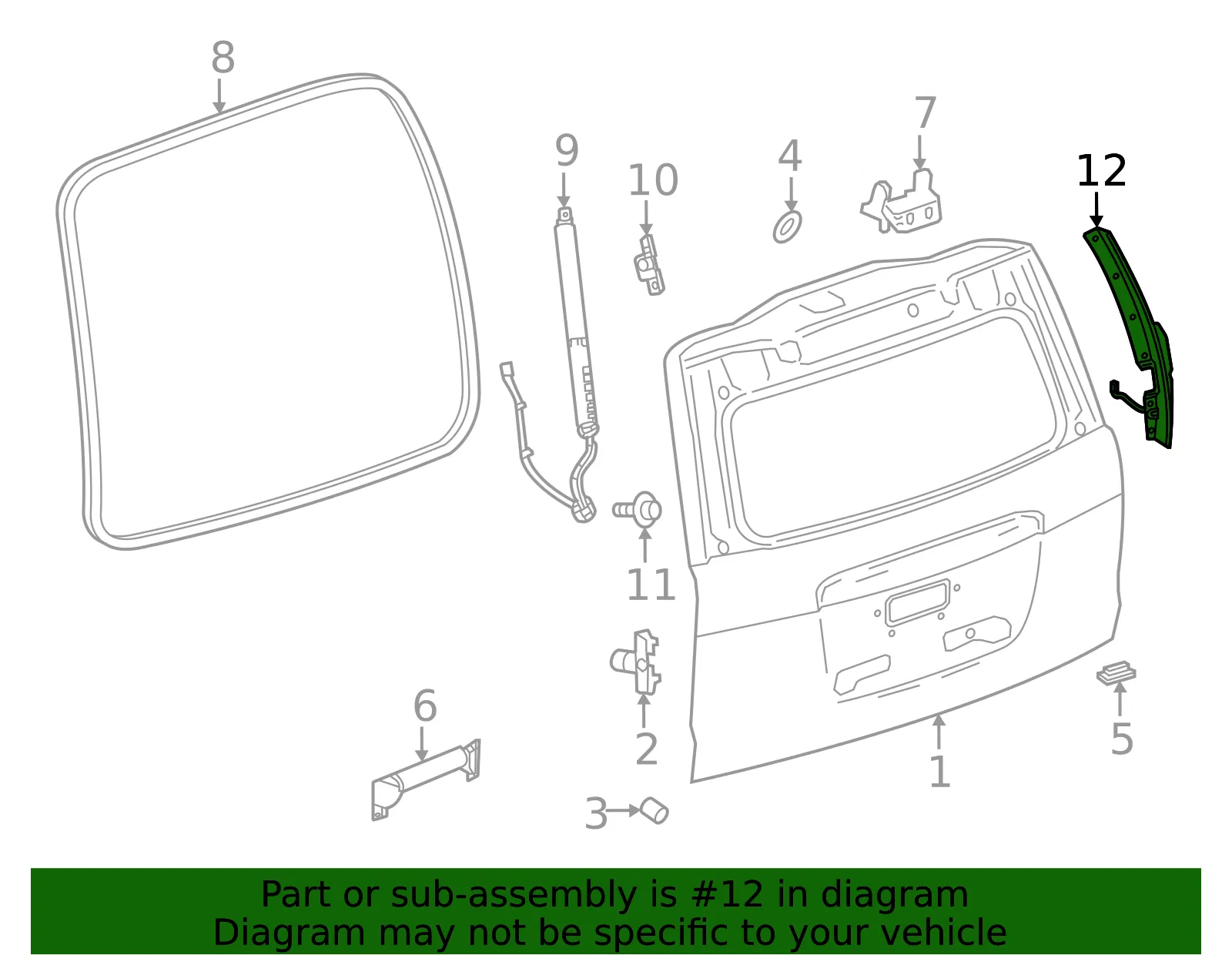 Pinch Sensor - GM (84969437)
