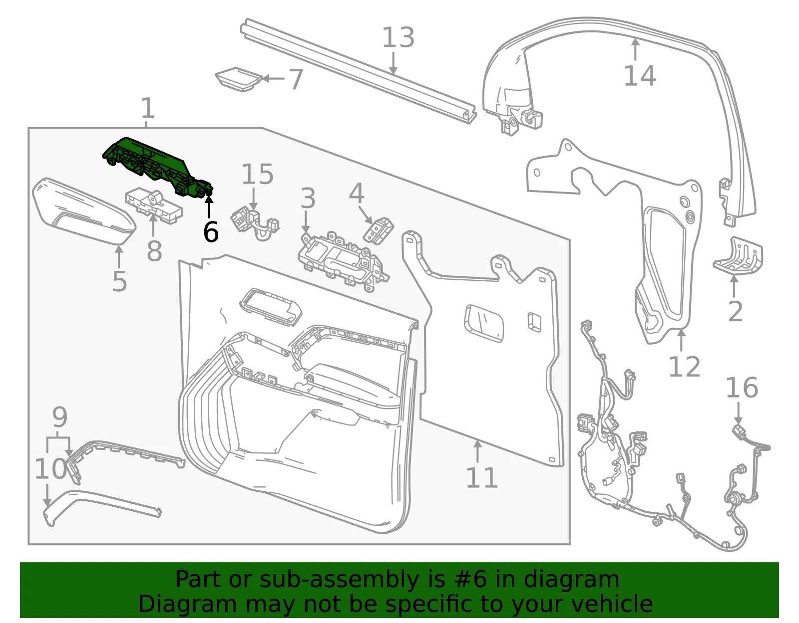 Switch Panel - GM (84991541)
