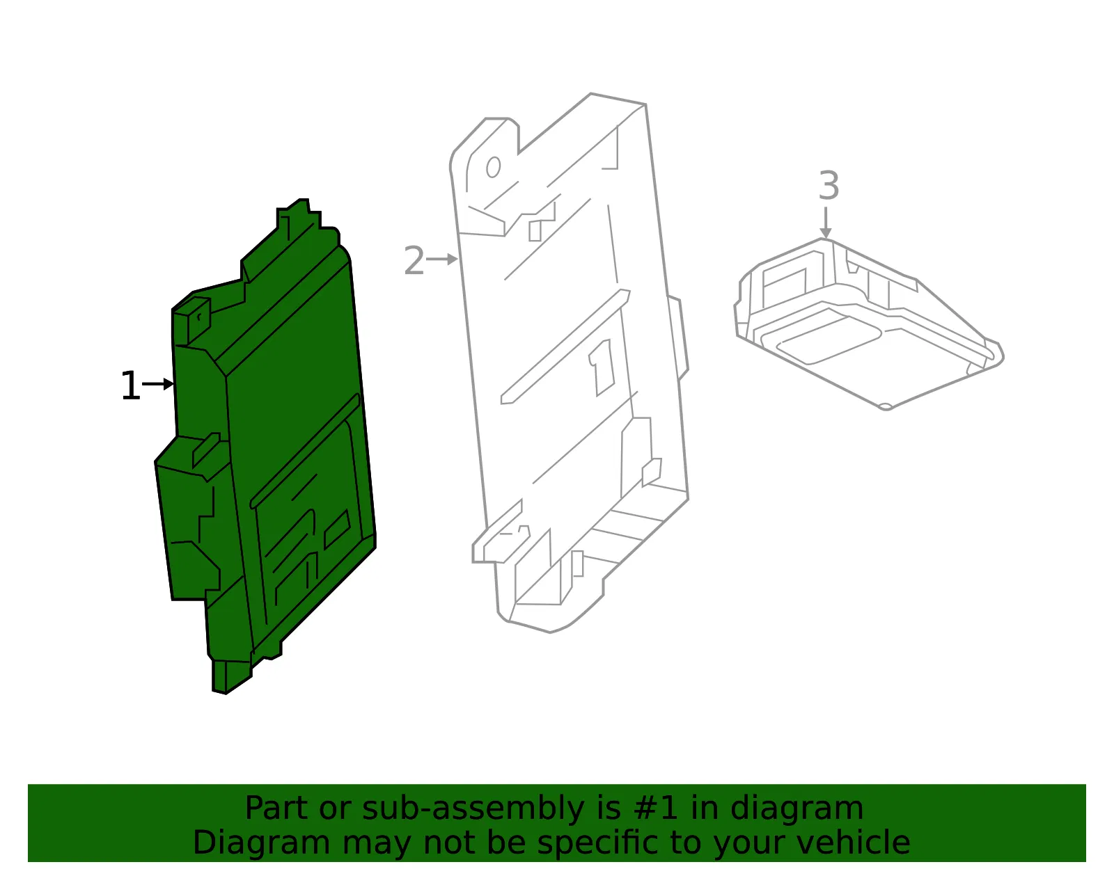 Active Safety Control Module - GM (84991870)
