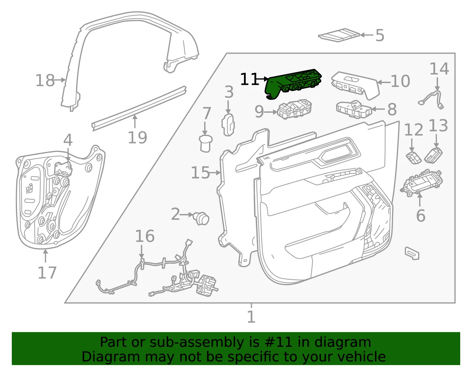 Switch Panel - GM (85006846)