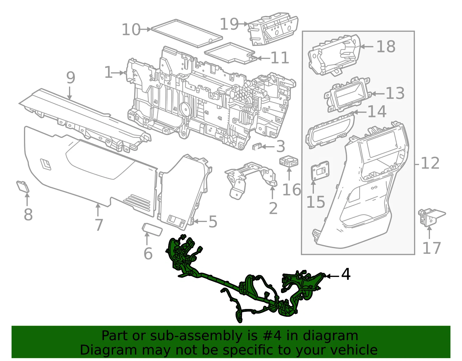 Harness - GM (85012785)