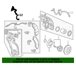 Front Speed Sensor - GM (85016389)